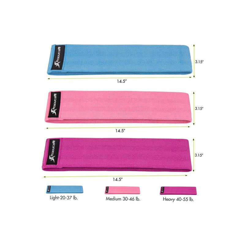 Fabric Loop Resistance Bands Set