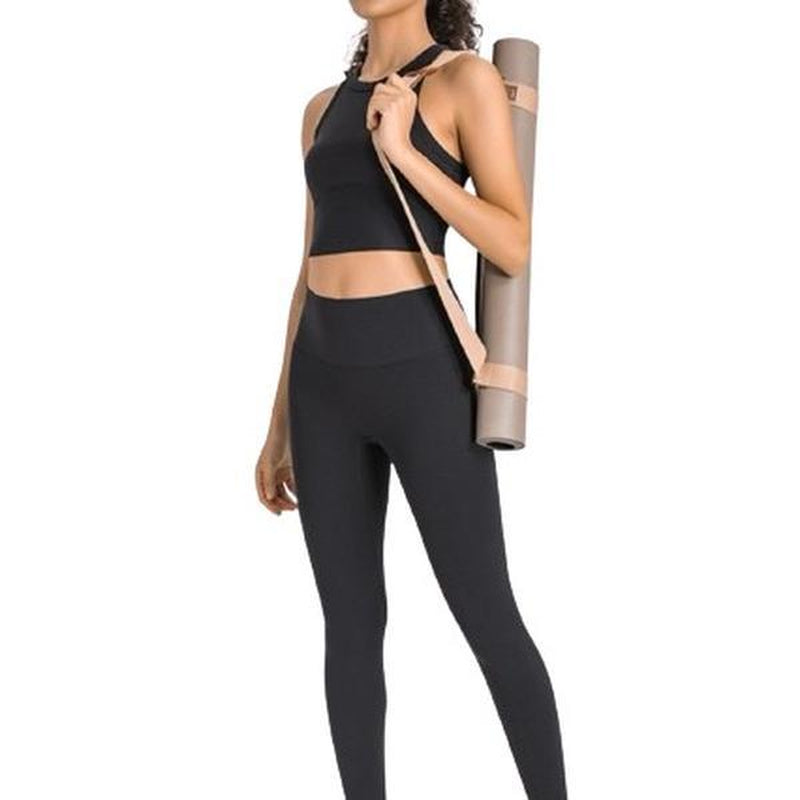 TROPH Women'S High Waisted Leggings, 4 Way Stretch, Moisture Wicking, Workout Leggings Black. the Trophy Wife