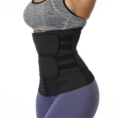 Sports Sauna Waist Trainer Belt, Comfort Sweatband Waist Trainer for Women, Tummy Control Corset Womenswear, Postpartum Recovery Girdle Belt, Waist Fitness Belt